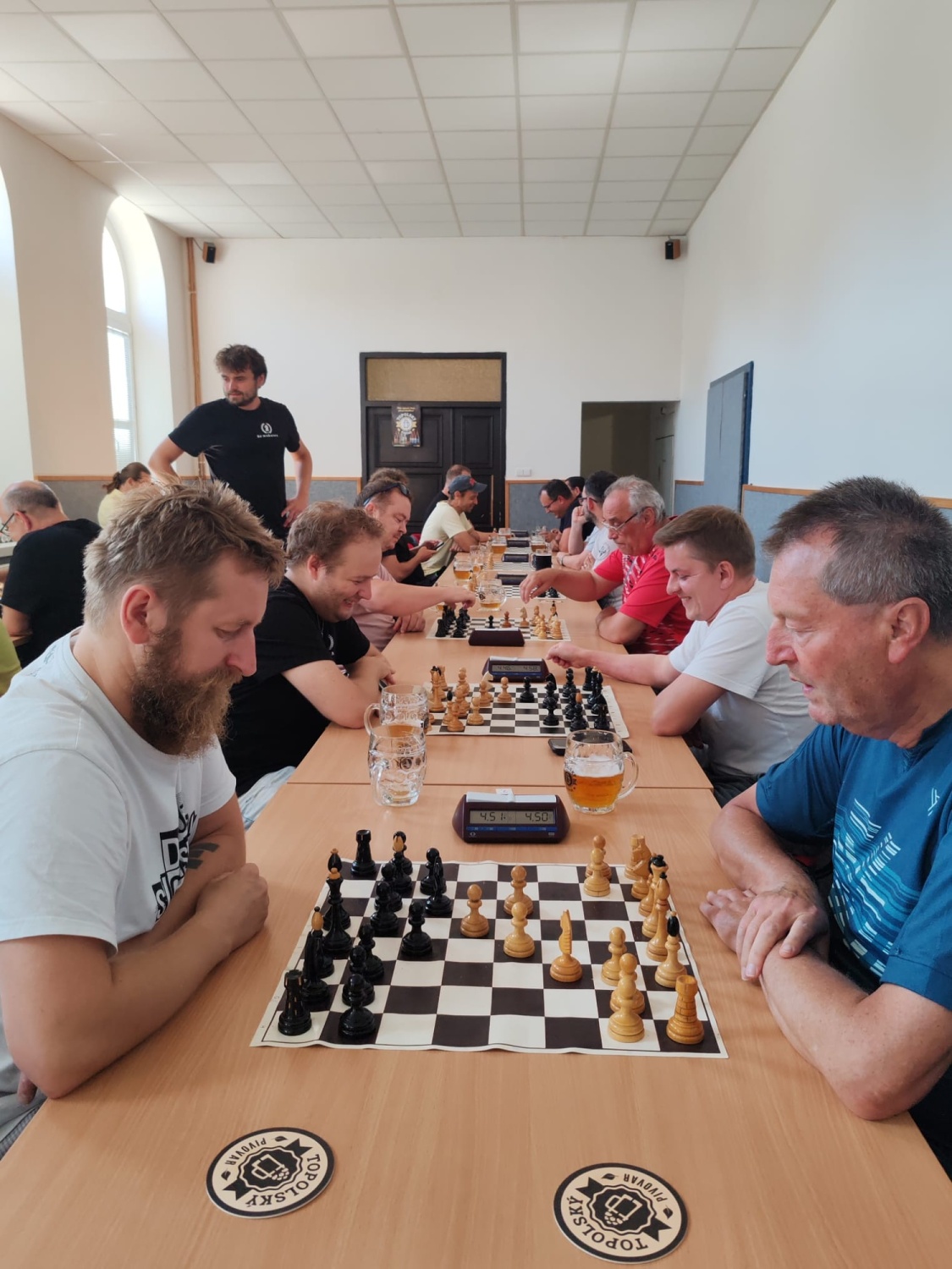 Foto z 1. turnaje Letní šachové tour 2026